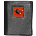 Oregon State Beavers Leather Tri-fold Wallet