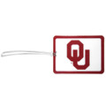 Oklahoma Sooners Vinyl Luggage Tag