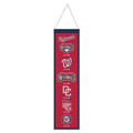 Washington Nationals 8" x 32" Evolution Wool Banner