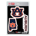 Auburn Tigers Die Cut Team Decal - 3 Pack