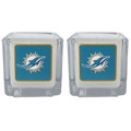 Miami Dolphins Graphics Candle Set