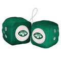 New York Jets Fuzzy Dice