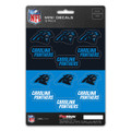 Carolina Panthers Mini Decal Set - 12 Pack