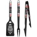 Atlanta Falcons 3 Piece Black Tailgater BBQ Set
