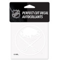 Buffalo Sabres Perfect Cut White Decal