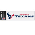 Houston Texans Perfect Cut Wordmark Color Decal
