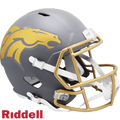 Denver Broncos Riddell Collectible Full Size Speed Style Football Helmet