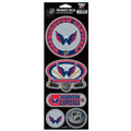 Washington Capitals Prismatic Stickers