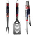 New England Patriots 3 Piece Tailgater BBQ Set