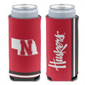 Nebraska Cornhuskers Slim Can Cooler