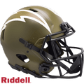 Los Angeles Chargers Riddell Authentic Full Size Speed Salute To Service Football Helmet