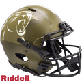 Carolina Panthers Riddell Authentic Full Size Speed Salute To Service Football Helmet