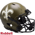 New Orleans Saints Riddell Authentic Full Size Speed Salute To Service Football Helmet