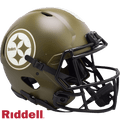 Pittsburgh Steelers Riddell Authentic Full Size Speed Salute To Service Football Helmet