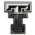 Texas Tech Red Raiders Silver Car Emblem
