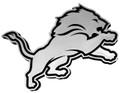 Detroit Lions Silver Car Emblem