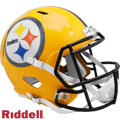 Pittsburgh Steelers 2007 Gold Riddell Collectible Full Size Speed Football Helmet