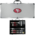 San Francisco 49ers 8 Piece Tailgater BBQ Set