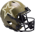 Dallas Cowboys Riddell Collectible Full Size Speed Salute To Service Football Helmet