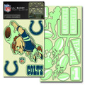 Indianapolis Colts Lil Buddy Glow in the Dark Decal Kit