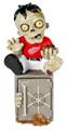 Detroit Red Wings Zombie Figurine Bank