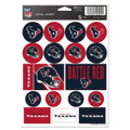 Houston Texans Vinyl Decal Sheet