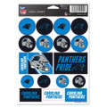 Carolina Panthers Vinyl Decal Sheet