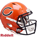 Chicago Bears Riddell Collectible Full Size Speed Style On-Field Alternate Football Helmet