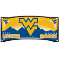 West Virginia Mountaineers Plastic Locker Room Style Sign