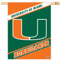 Miami Hurricanes 28" x 40" Banner