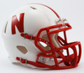 Nebraska Cornhuskers Speed Mini Football Helmet