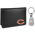 Chicago Bears Weekend Bi-fold Wallet & Steel Key Chain