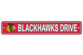 Chicago Blackhawks 4" x 24" Plastic Street Style Sign