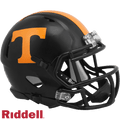 Tennessee Volunteers Riddell Collectible Mini Speed Dark Mode Football Helmet
