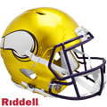Minnesota Vikings Riddell Authentic Full Size Speed Alternate Football Helmet