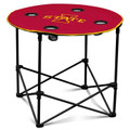 Iowa State Cyclones Round Folding Table
