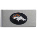Denver Broncos Brushed Metal Money Clip