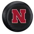 Nebraska Cornhuskers Large Size Black Tire Cover