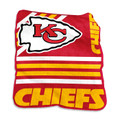 Kansas City Chiefs Logo Brands Raschel Throw Blanket