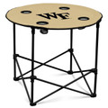 Wake Forest Demon Deacons Round Folding Table