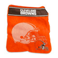 Cleveland Browns Logo Brands Raschel Throw Blanket