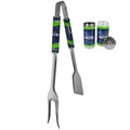 Seattle Seahawks 3 in 1 BBQ Tool and Season Shaker