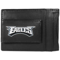 Philadelphia Eagles Logo Leather Cash and Cardholder