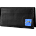 Los Angeles Chargers Deluxe Leather Checkbook Cover