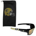 New Orleans Saints Edge Wrap Sunglass and Bag Set