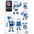 Indianapolis Colts Small Family Decal Set