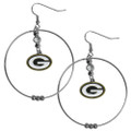 Green Bay Packers 2" Hoop Earrings