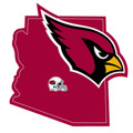 Arizona Cardinals Home State Decal