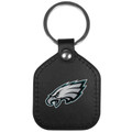 Philadelphia Eagles Leather Square Key Chain