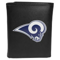 Los Angeles Rams Large Logo Leather Tri-fold Wallet